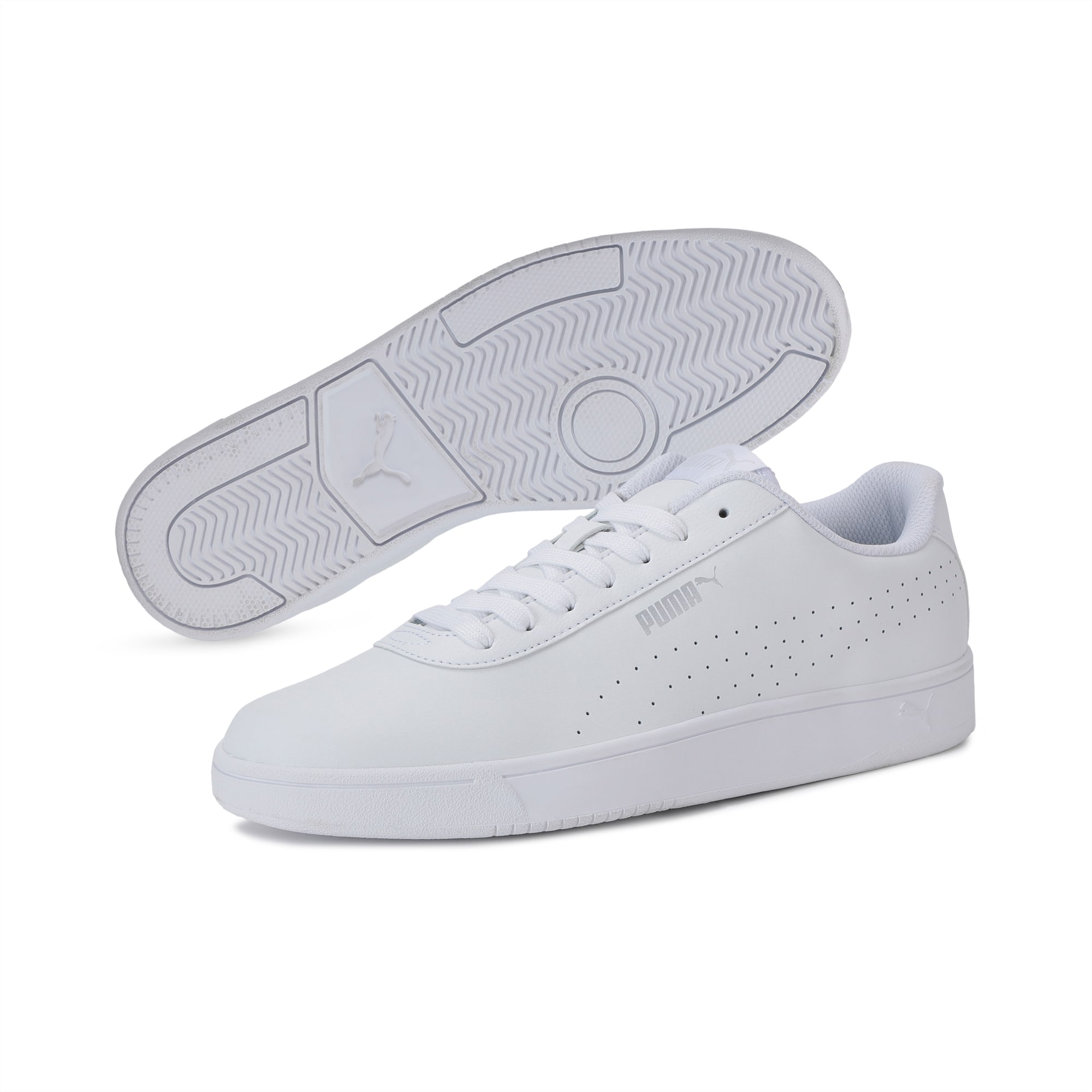Puma pure white shoes sales